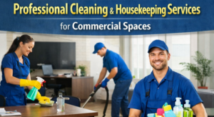 Read more about the article Top Benefits of Hiring Professional Cleaning & Housekeeping Services for Commercial Spaces