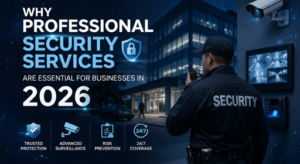 Read more about the article Why Professional Security Services Are Essential for Businesses in 2026